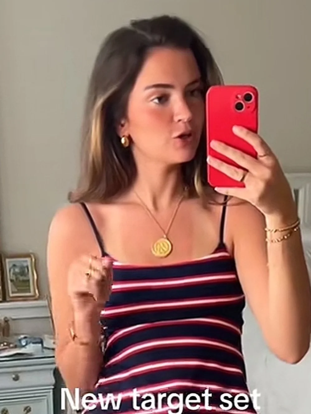 Target xhilaration striped